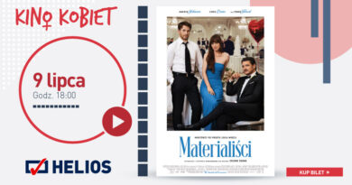 Lipcowe Kino Kobiet w Heliosie z komedią romantyczną „Materialiści”!
